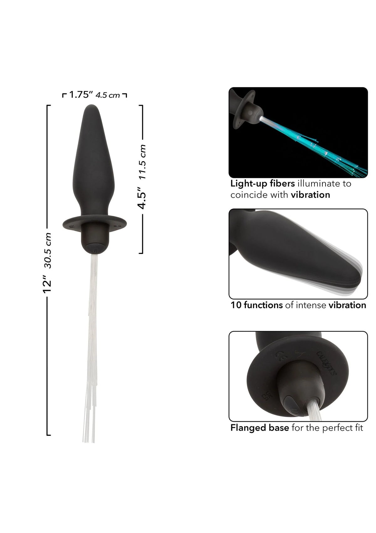 Beste vandaag nog: Vibrating Light Up Anal Probe by CalExotics - bij Happytoys Sexshop: online sex shop for Feeling Happy & Easy 😊