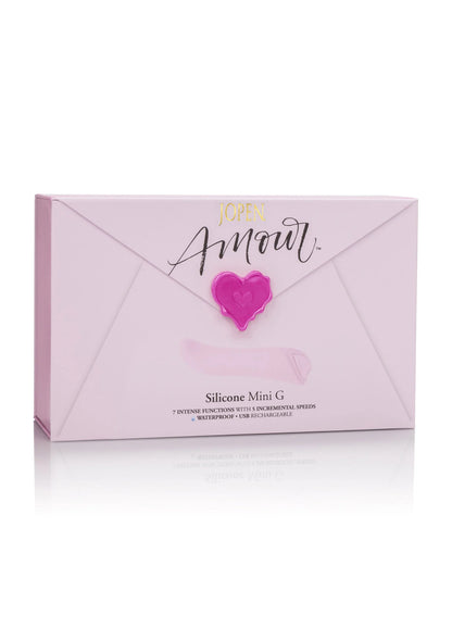Bestel: Amour Mini G by Jopen - bij Happytoys.nl, happytoys.be, Happytoys.ae: erotische sex webshop | liever Happy dan Easy ⭐⭐⭐⭐⭐