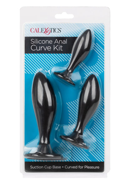 Bestel: Silicone Anal Curve Kit by CalExotics - bij Happytoys: de erotische sex webshop | liever Happy dan Easy ⭐⭐⭐⭐⭐