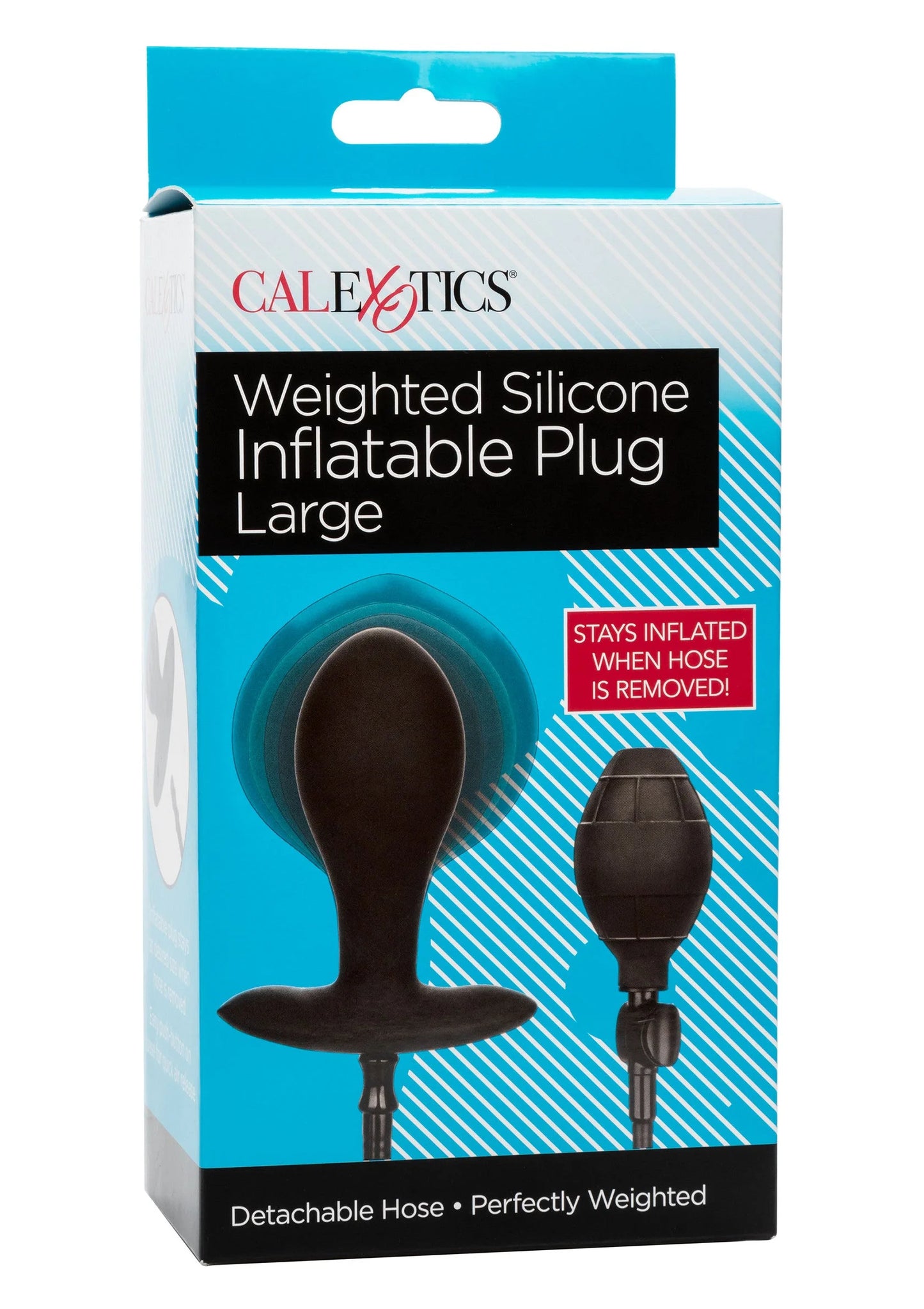 Beste vandaag nog: Weighted Inflatable Plug Large by CalExotics Anal - bij Happytoys Sexshop: online sex shop for Feeling Happy & Easy 😊