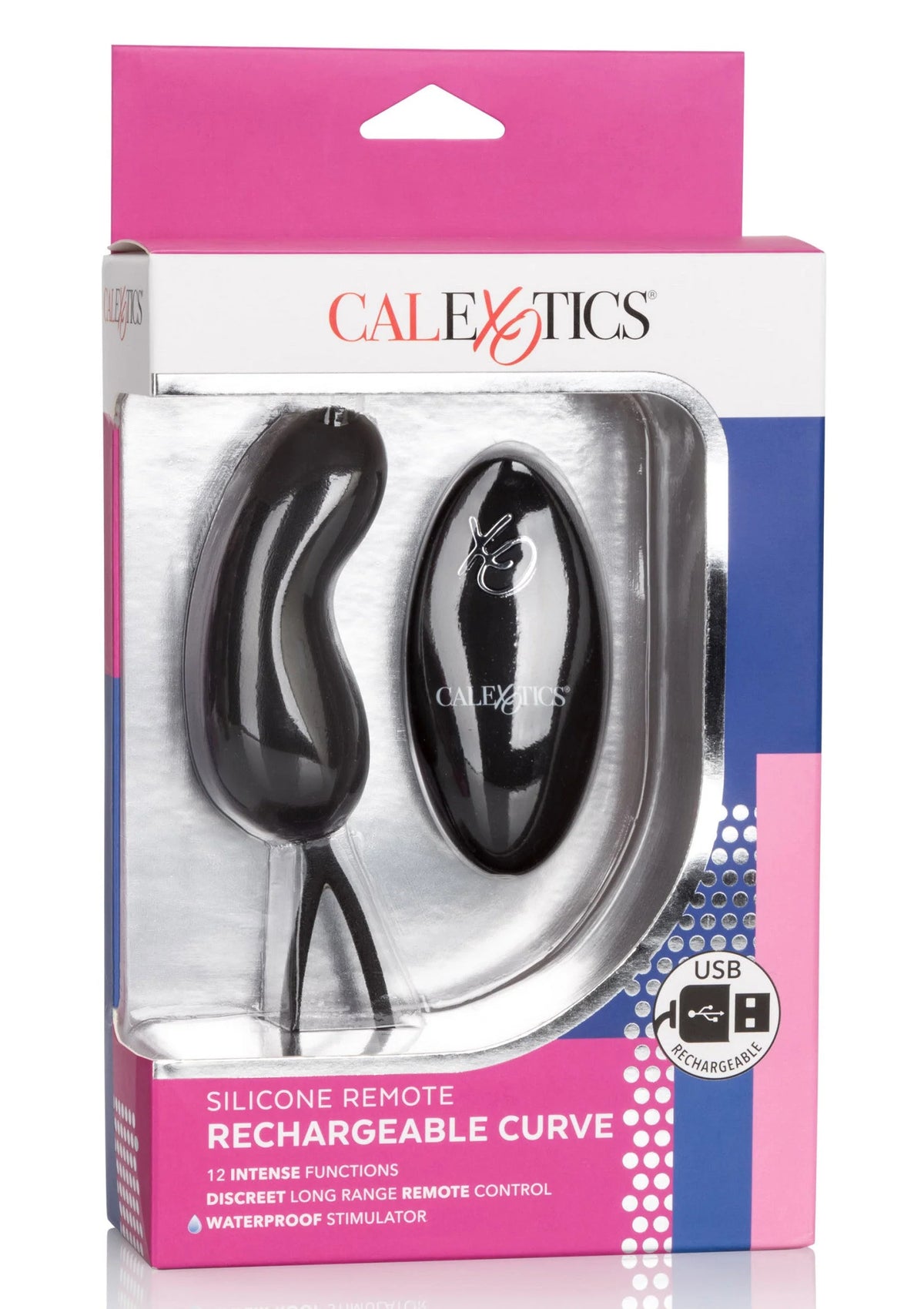 Bestel: Silicone Remote Rechargeable Curve G - Spot vibrator by CalExotics - bij Happytoys: de erotische sex webshop | liever Happy dan Easy ⭐⭐⭐⭐⭐