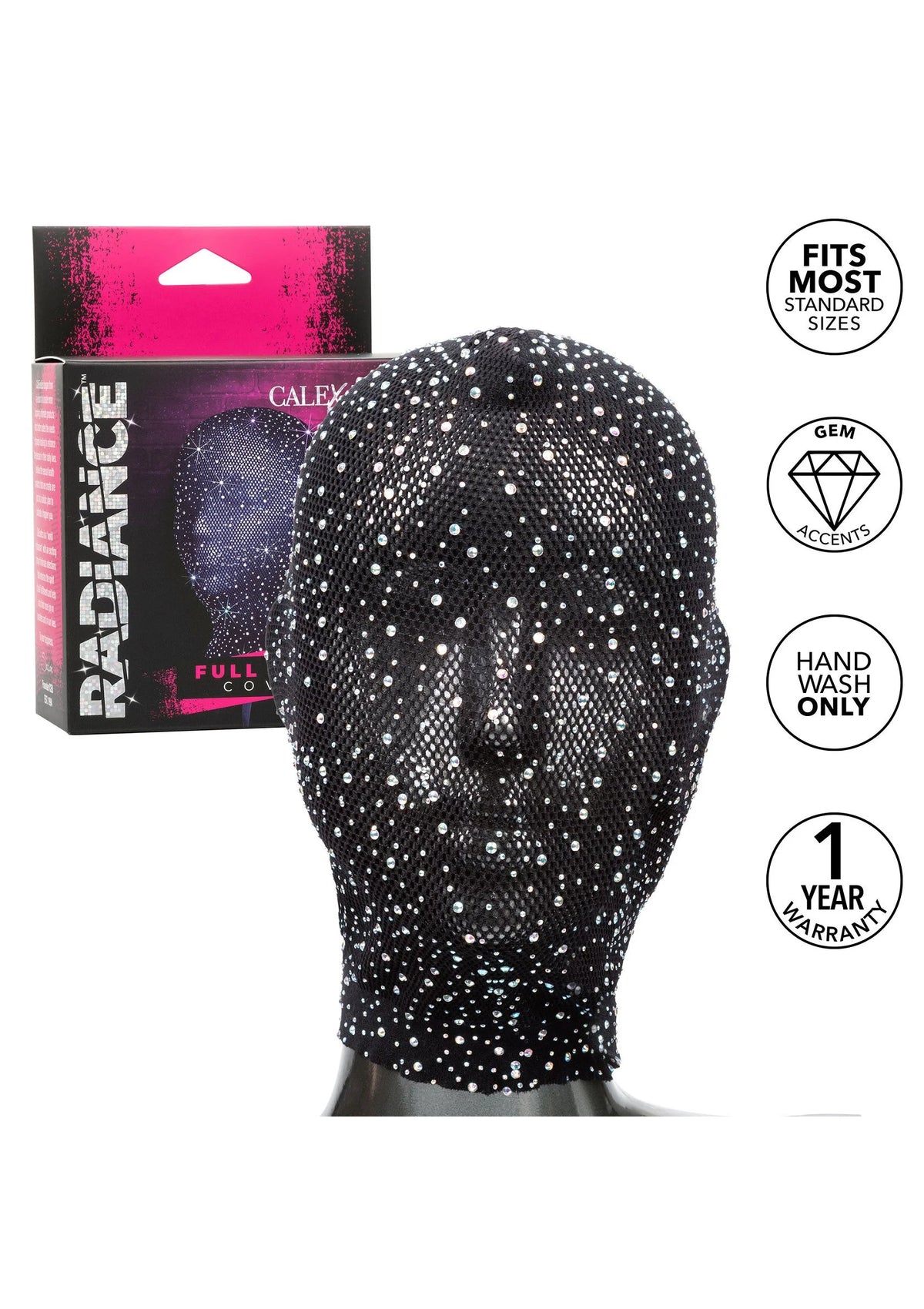 Bestel: Radiance Full Hood Cover by CalExotics - bij Happytoys: de erotische sex webshop | liever Happy dan Easy ⭐⭐⭐⭐⭐