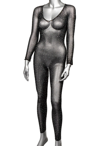Bestel: Plus Size kruisloos Full Body Suit CalExotics Radiance - bij Happytoys: de erotische sex webshop | liever Happy dan Easy ⭐⭐⭐⭐⭐ - Default Title - 12272 - BLACK - PLUS
