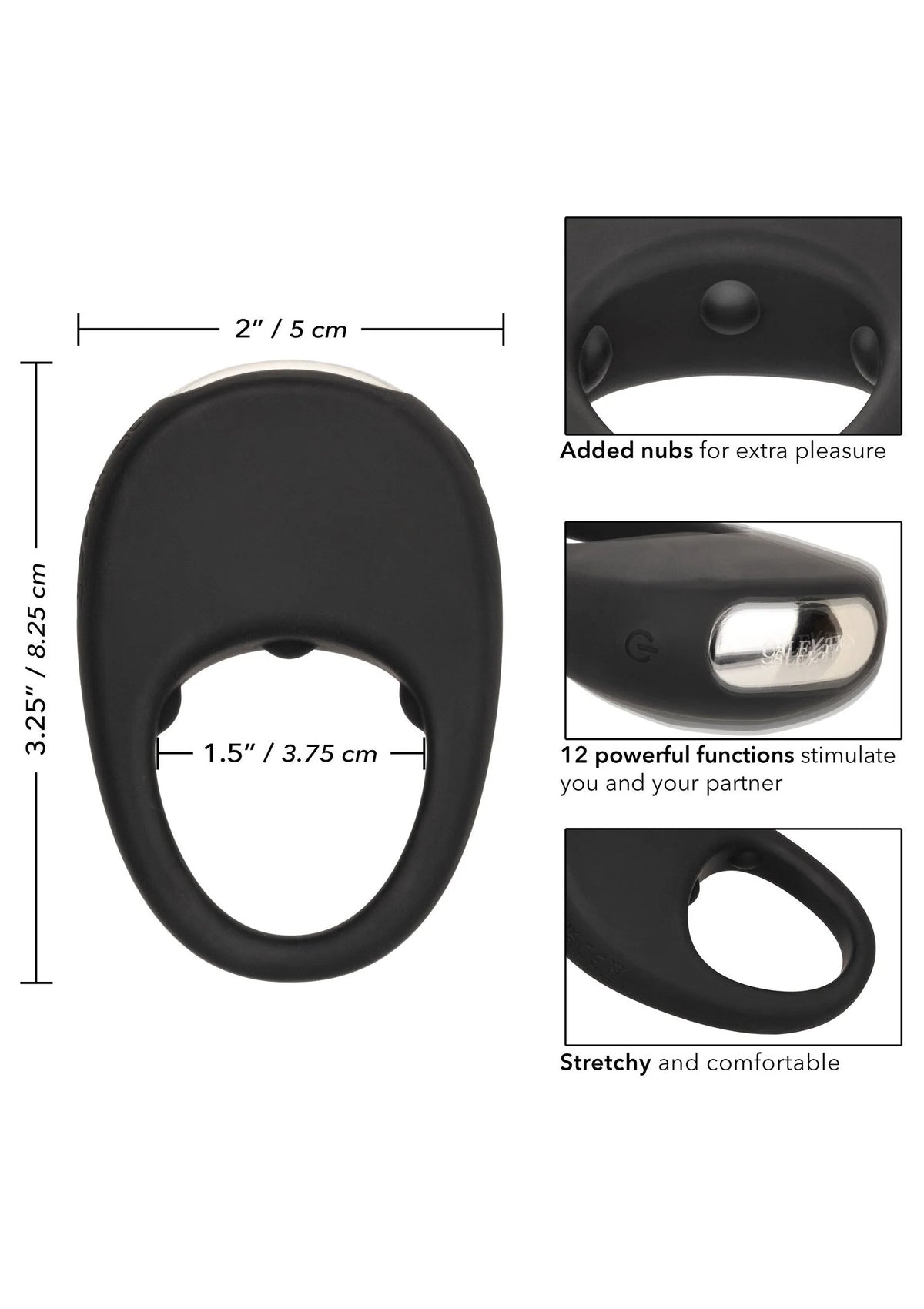 Bestel: Pleasure Ring - bij Happytoys: de erotische sex webshop | liever Happy dan Easy ⭐⭐⭐⭐⭐