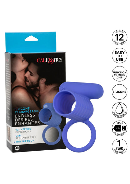 Bestel: Silicone Rechargeable Endless Desires Enhancer by CalExotics - bij Happytoys.nl, happytoys.be, Happytoys.ae: erotische sex webshop | liever Happy dan Easy ⭐⭐⭐⭐⭐
