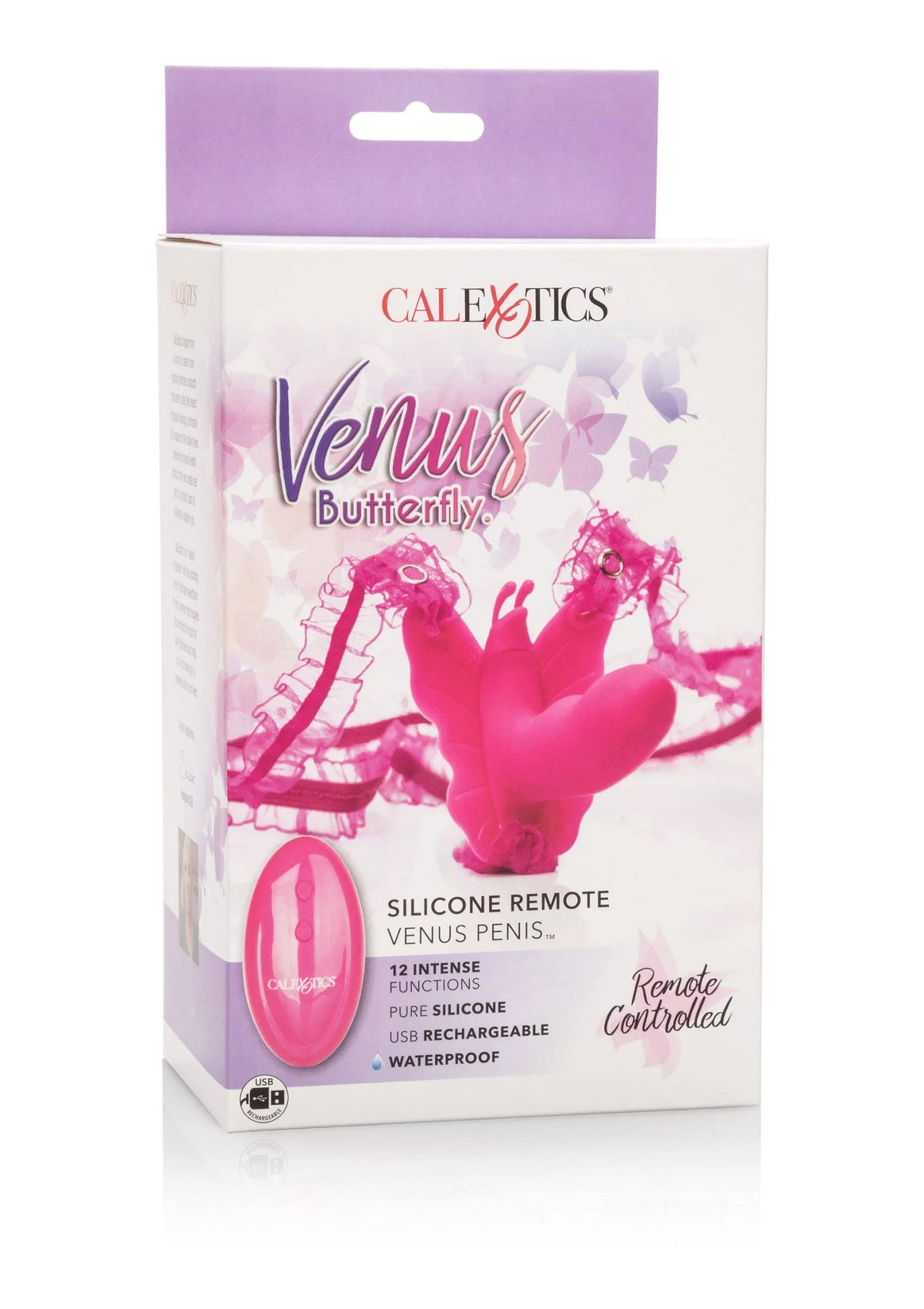 Bestel: Venus Butterfly Silicone Remote Venus Penis by CalExotics - bij Happytoys: de erotische sex webshop | liever Happy dan Easy ⭐⭐⭐⭐⭐