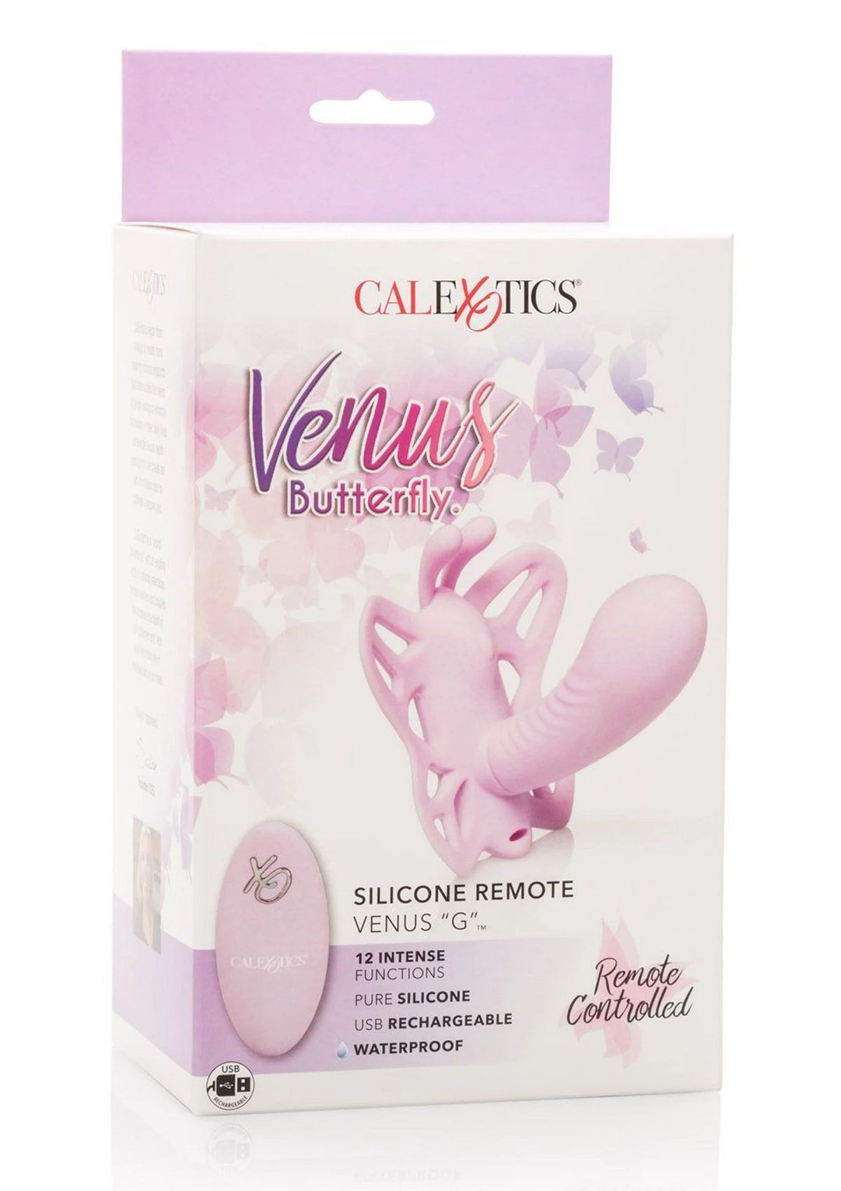 Bestel: Venus Butterfly Silicone Remote Venus 'G' by CalExotics - bij Happytoys: de erotische sex webshop | liever Happy dan Easy ⭐⭐⭐⭐⭐