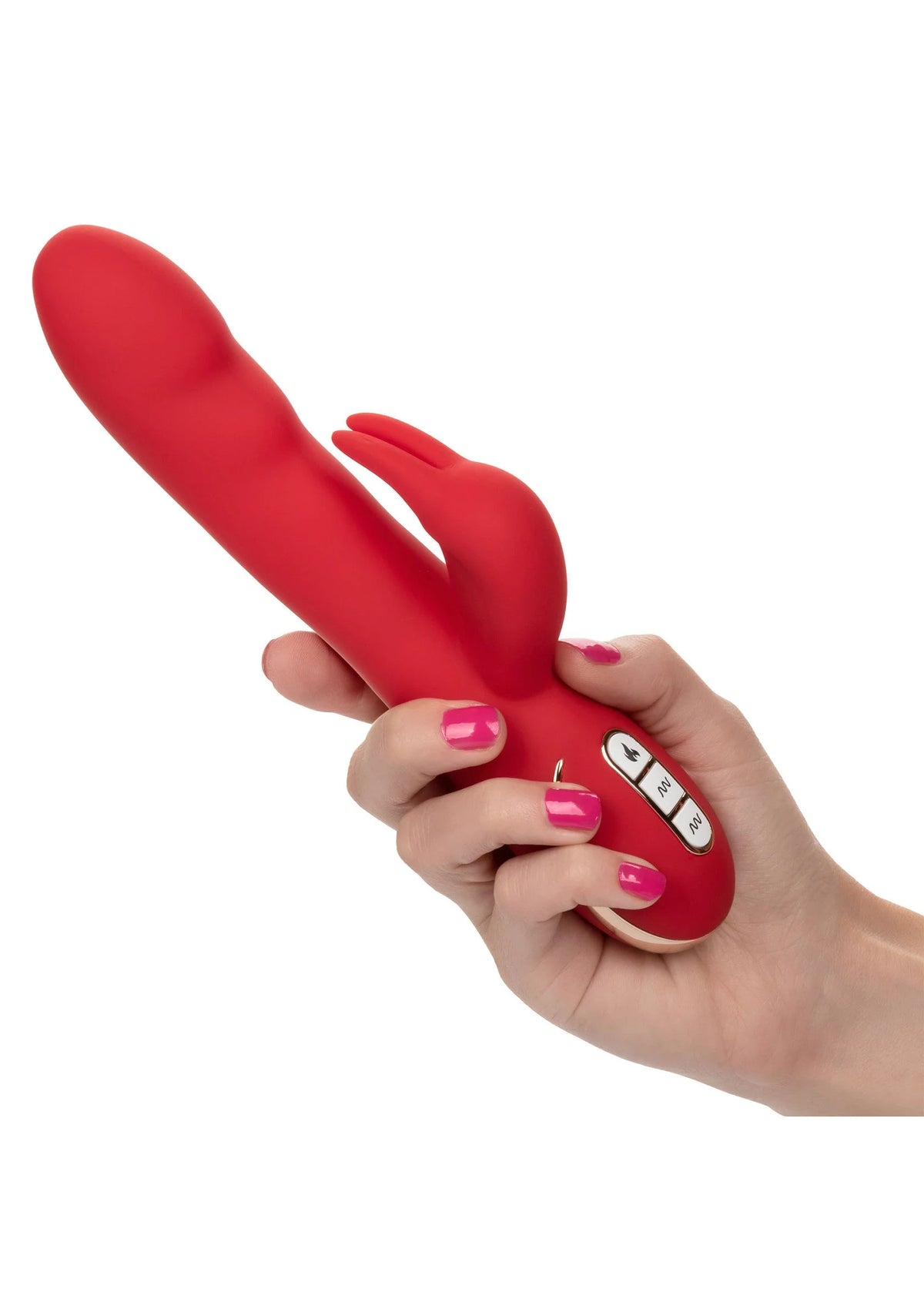 Bestel: Jack Rabbit Signature Heated Silicone Ultra - Soft Rabbit by CalExotics - bij Happytoys: de erotische sex webshop | liever Happy dan Easy ⭐⭐⭐⭐⭐