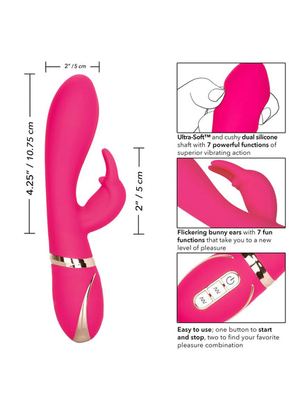 Bestel: Jack Rabbit Signature Silicone Ultra - Soft Rabbit vibrator by CalExotics - bij Happytoys: de erotische sex webshop | liever Happy dan Easy ⭐⭐⭐⭐⭐