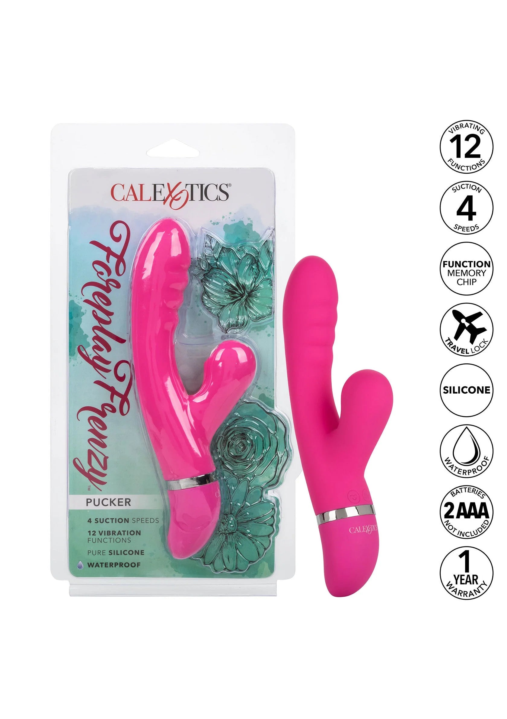 Beste vandaag nog: Foreplay Frenzy Pucker vibrator by CalExotics - bij Happytoys