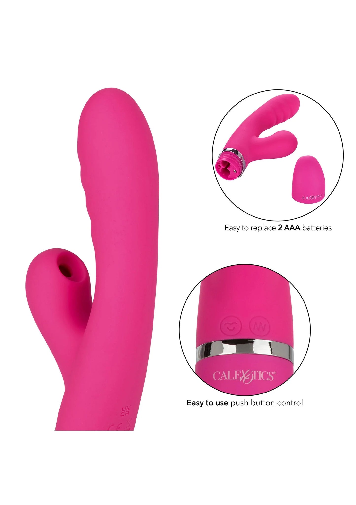 Beste vandaag nog: Foreplay Frenzy Pucker vibrator by CalExotics - bij Happytoys
