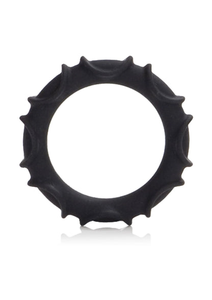 Bestel: Atlas Silicone Ring by CalExotics - bij Happytoys: de erotische sex webshop | liever Happy dan Easy ⭐⭐⭐⭐⭐ - Default Title - 12693 - BLACK