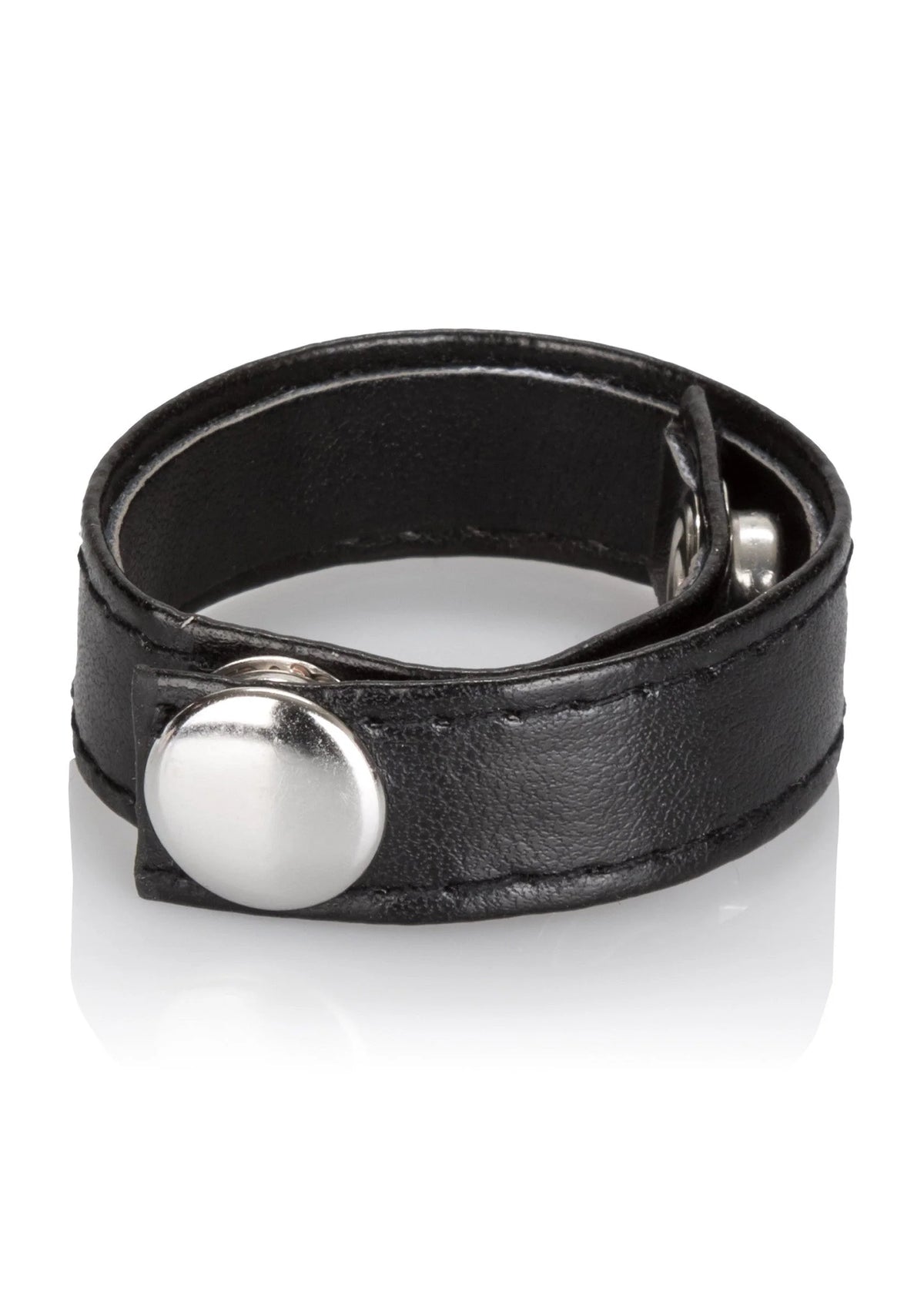 Bestel: Leather 3 - Snap CockRing by CalExotics - bij Happytoys: de erotische sex webshop | liever Happy dan Easy ⭐⭐⭐⭐⭐