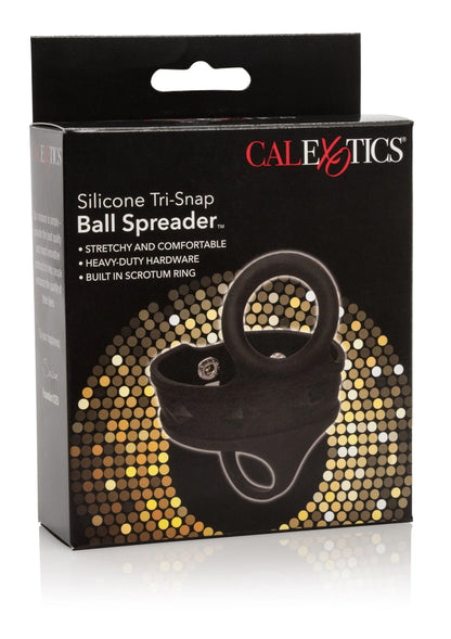 Bestel: Silicone Tri - Snap Ball Spreader by CalExotics - bij Happytoys: de erotische sex webshop | liever Happy dan Easy ⭐⭐⭐⭐⭐