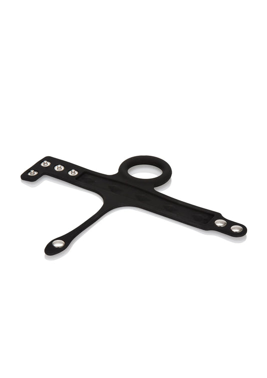 Bestel: Silicone Tri - Snap Ball Spreader by CalExotics - bij Happytoys: de erotische sex webshop | liever Happy dan Easy ⭐⭐⭐⭐⭐