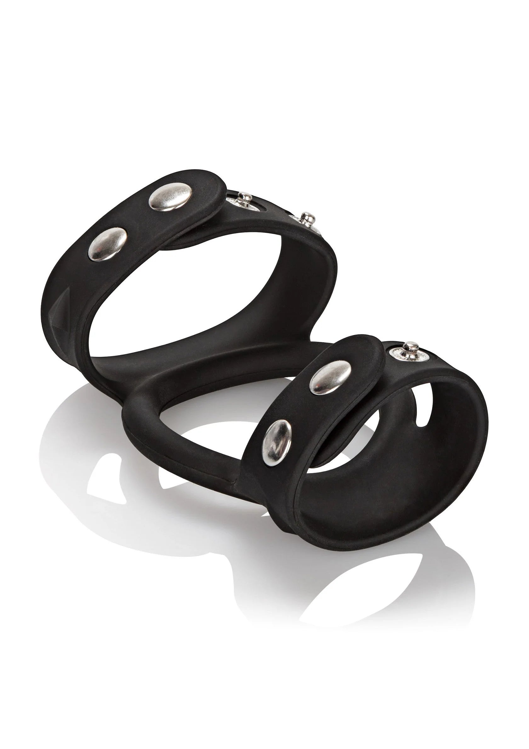 Beste vandaag nog: Silicone Tri - Snap C & B Cage by CalExotics - bij Happytoys