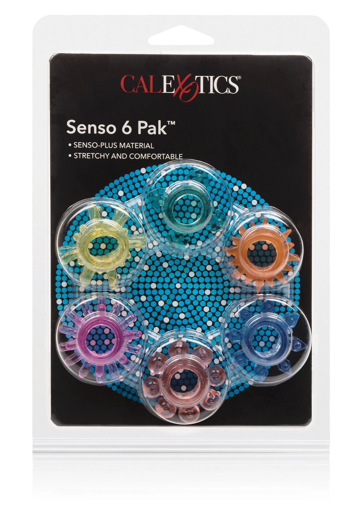 Bestel: CalExotics Senso 6 Pak - bij Happytoys: de erotische sex webshop | liever Happy dan Easy ⭐⭐⭐⭐⭐