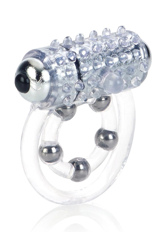 Bestel: 5 Bead Maximus Ring by CalExotics - bij Happytoys: de erotische sex webshop | liever Happy dan Easy ⭐⭐⭐⭐⭐ - Default Title - 12746 - CLEAR