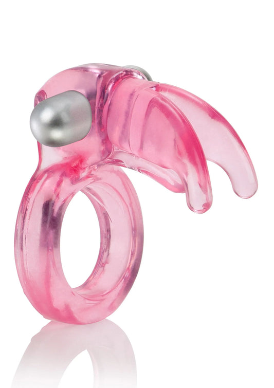 Beste vandaag nog: Triple Clit Flicker vibrating cockring by CalExotics - bij Happytoys