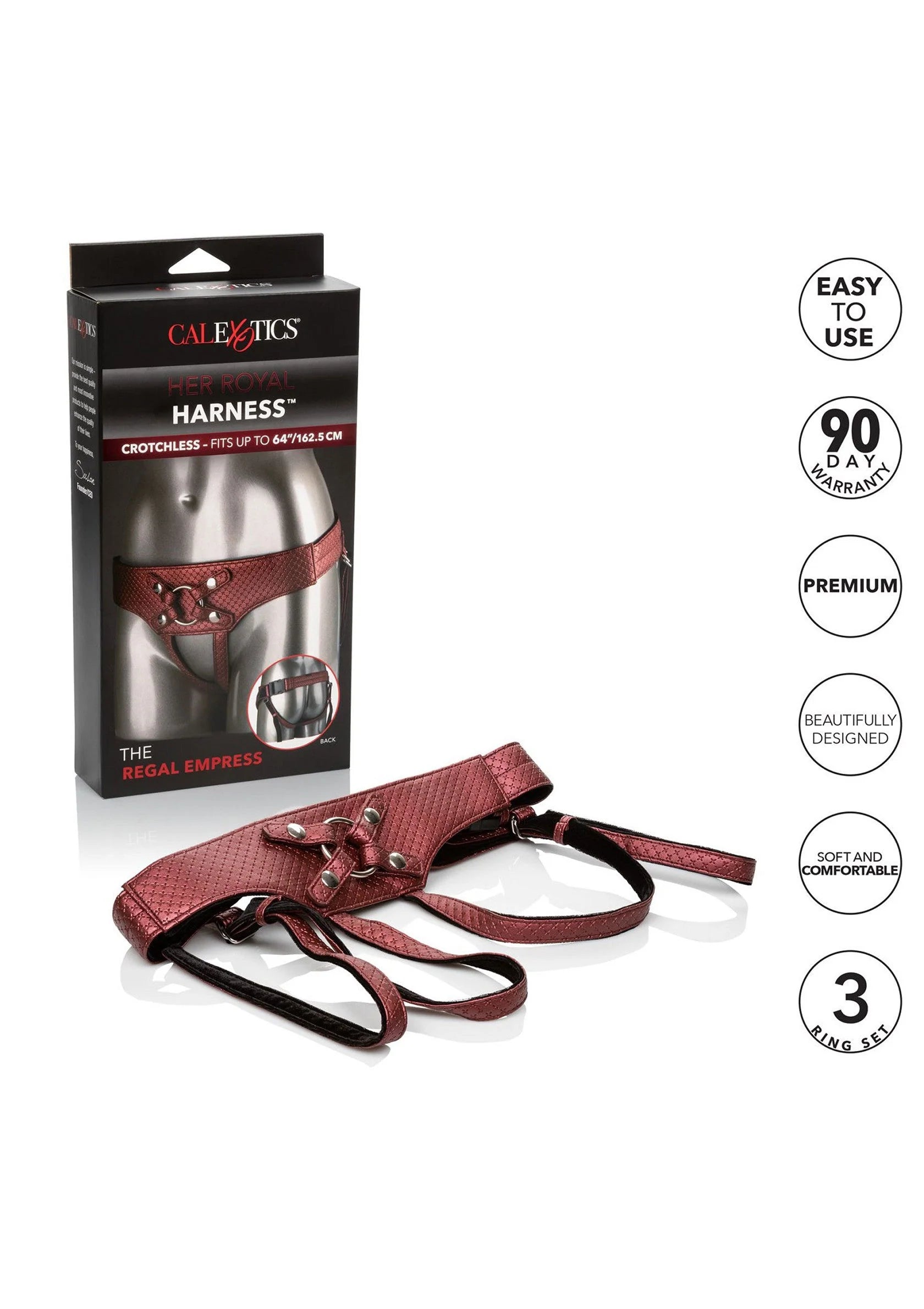 Beste vandaag nog: The Regal Empress by CalExotics - bij Happytoys Sexshop: Toys for Feeling Happy & Easy 😊