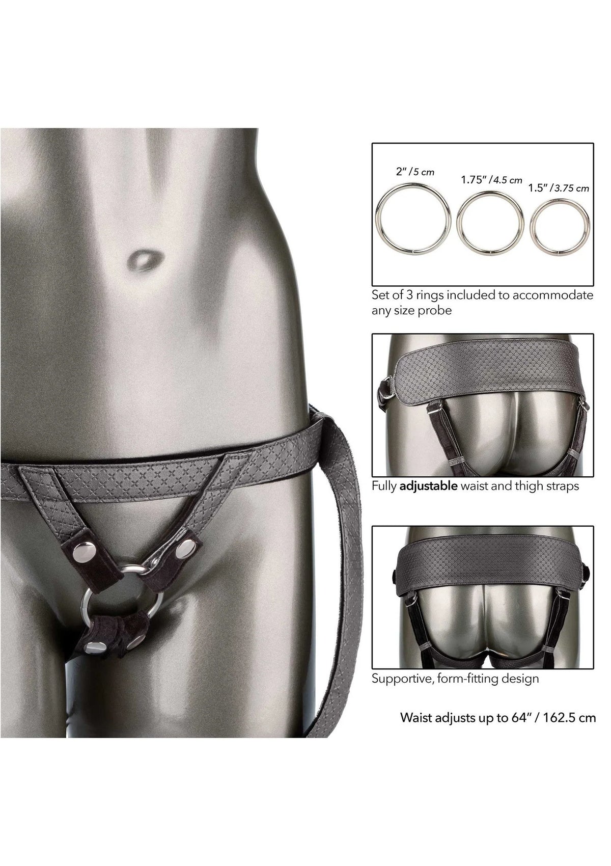Bestel: The Regal Princess BDSM by CalExotics Her Royal Harness - bij Happytoys: de erotische sex webshop | liever Happy dan Easy ⭐⭐⭐⭐⭐