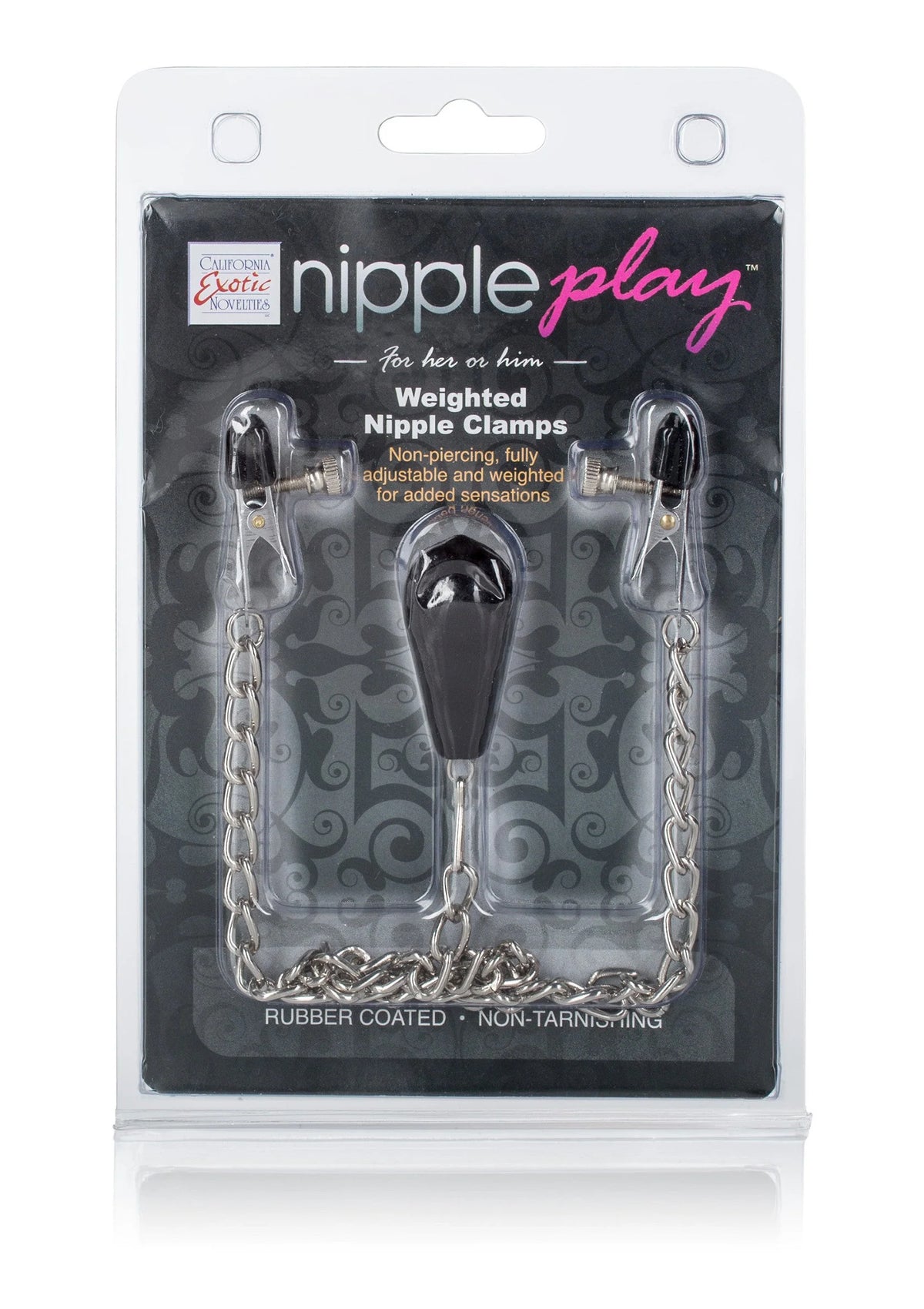 Beste vandaag nog: Weighted Nipple Clamps by CalExotics - bij Happytoys