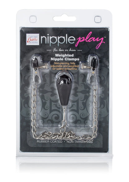 Beste vandaag nog: Weighted Nipple Clamps by CalExotics - bij Happytoys