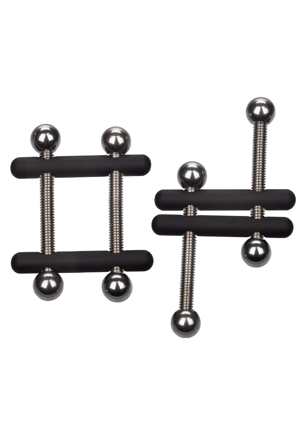 Beste vandaag nog: Nipple Grips Power Grip Crossbar Nipple Vices by CalExotics - bij Happytoys