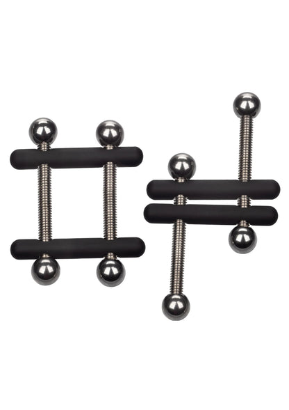 Beste vandaag nog: Nipple Grips Power Grip Crossbar Nipple Vices by CalExotics - bij Happytoys