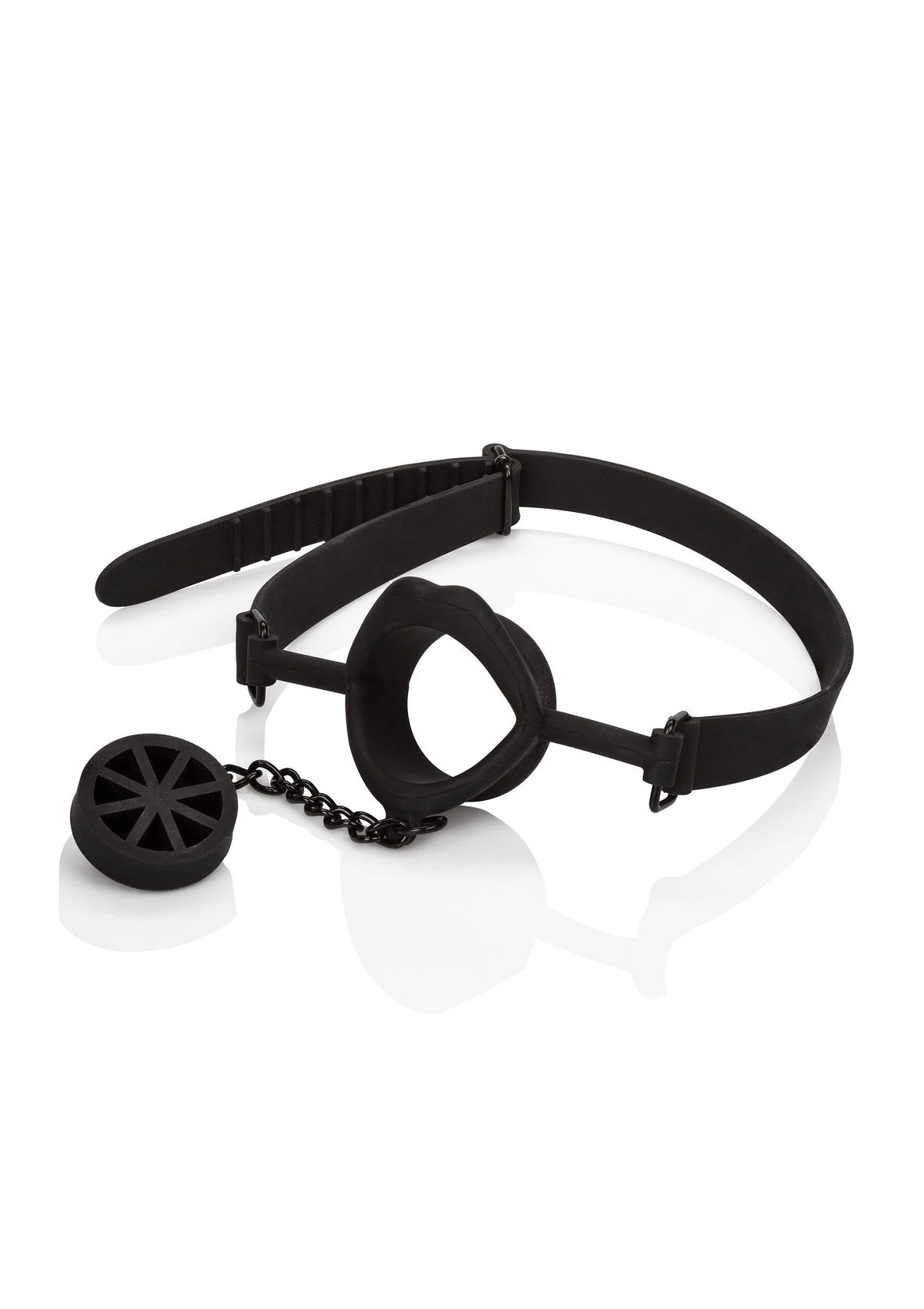 Bestel: Scandal Silicone Stopper Gag by CalExotics - bij Happytoys.nl, happytoys.be, Happytoys.ae: erotische sex webshop | liever Happy dan Easy ⭐⭐⭐⭐⭐ - Default Title - 12988 - BLACK