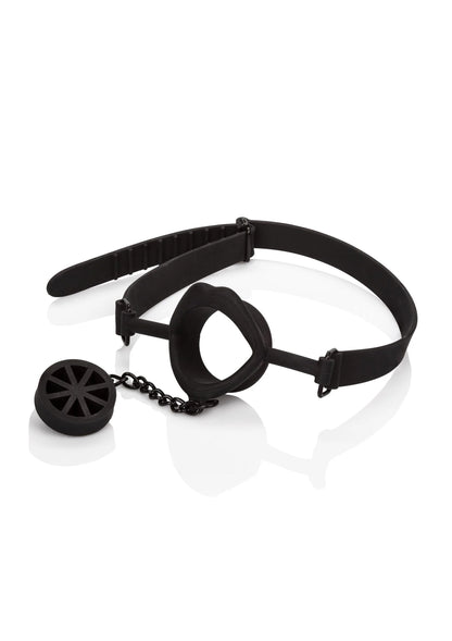 Bestel: Scandal Silicone Stopper Gag by CalExotics - bij Happytoys.nl, happytoys.be, Happytoys.ae: erotische sex webshop | liever Happy dan Easy ⭐⭐⭐⭐⭐ - Default Title - 12988 - BLACK