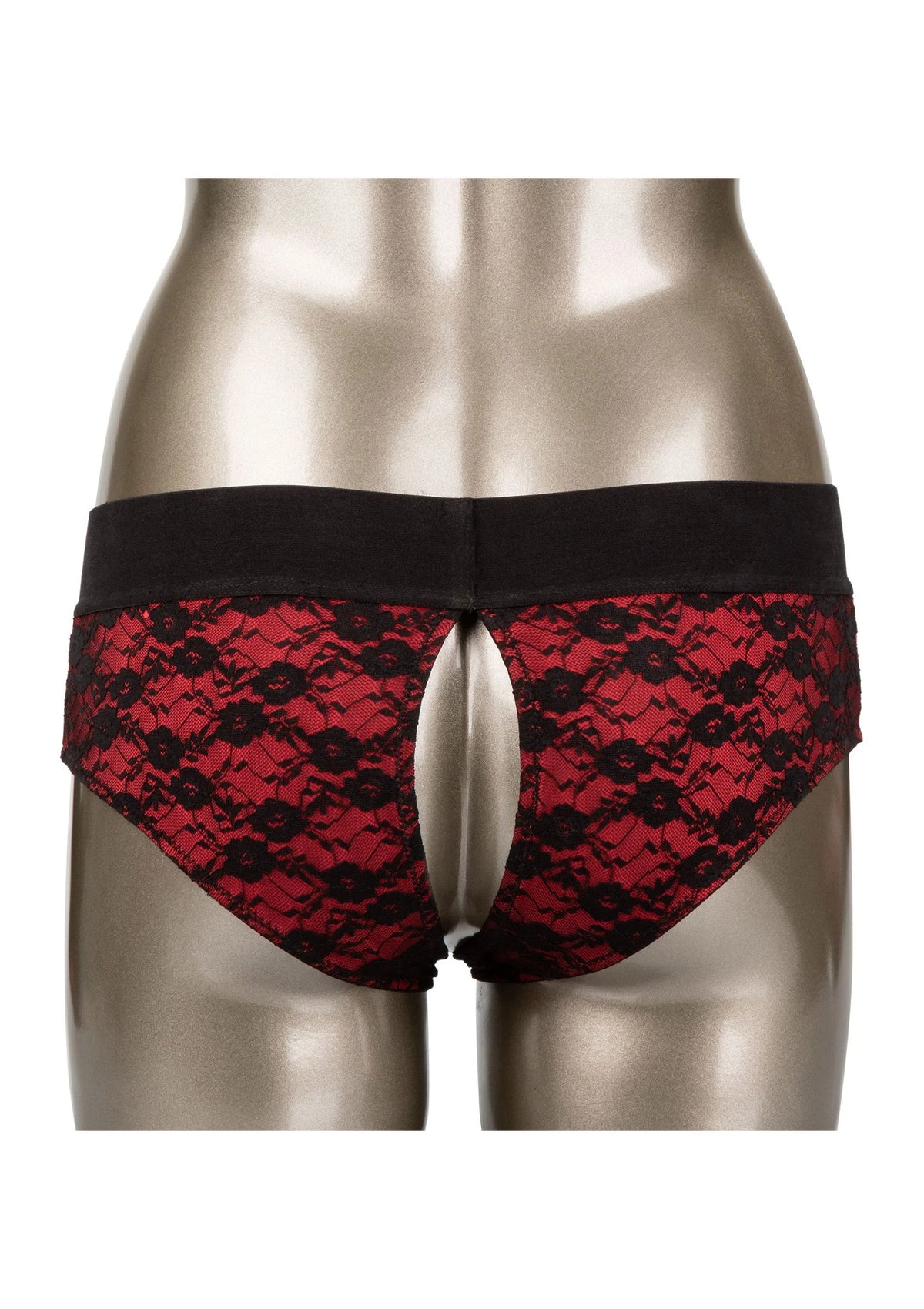 Bestel: Scandal Crotchless Pegging Panty Set S/M by CalExotics - bij Happytoys.nl, happytoys.be, Happytoys.ae: erotische sex webshop | liever Happy dan Easy ⭐⭐⭐⭐⭐