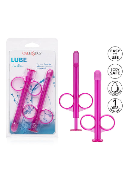 Bestel: Lube Tube 2 pcs by CalExotics Water Systems - bij Happytoys: de erotische sex webshop | liever Happy dan Easy ⭐⭐⭐⭐⭐