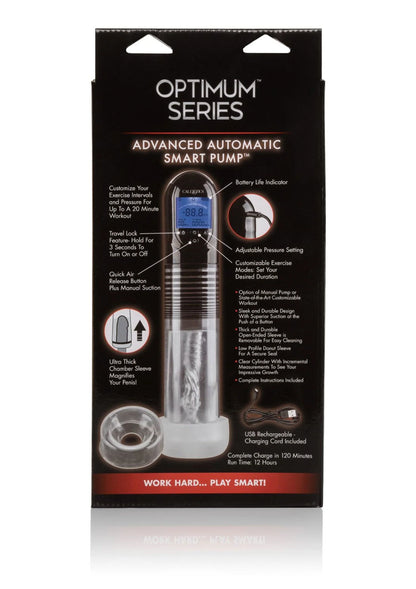Bestel: Advanced Automatic Smart Penis Pump by CalExotics Optimum Series - bij Happytoys.nl, happytoys.be, Happytoys.ae: erotische sex webshop | liever Happy dan Easy ⭐⭐⭐⭐⭐