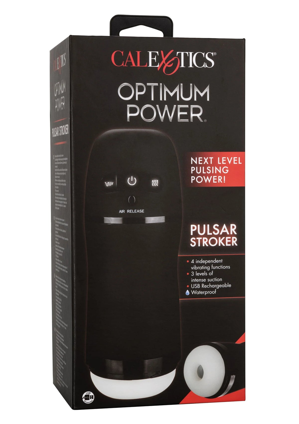 Beste vandaag nog: Optimum Power Pulsar Stroker by CalExotics - bij Happytoys