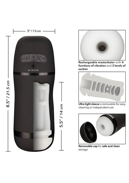 Beste vandaag nog: Optimum Power Pulsar Stroker by CalExotics - bij Happytoys