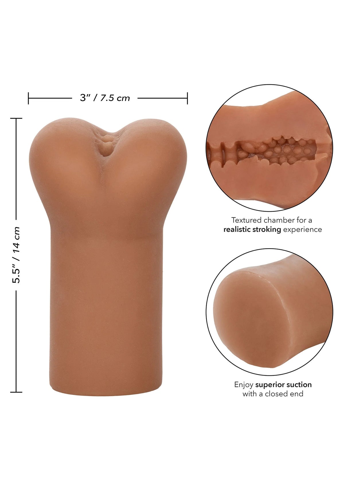 Bestel: Cheap Thrills The Mechanic Masturbator Stroker by CalExotics - bij Happytoys: de erotische sex webshop | liever Happy dan Easy ⭐⭐⭐⭐⭐
