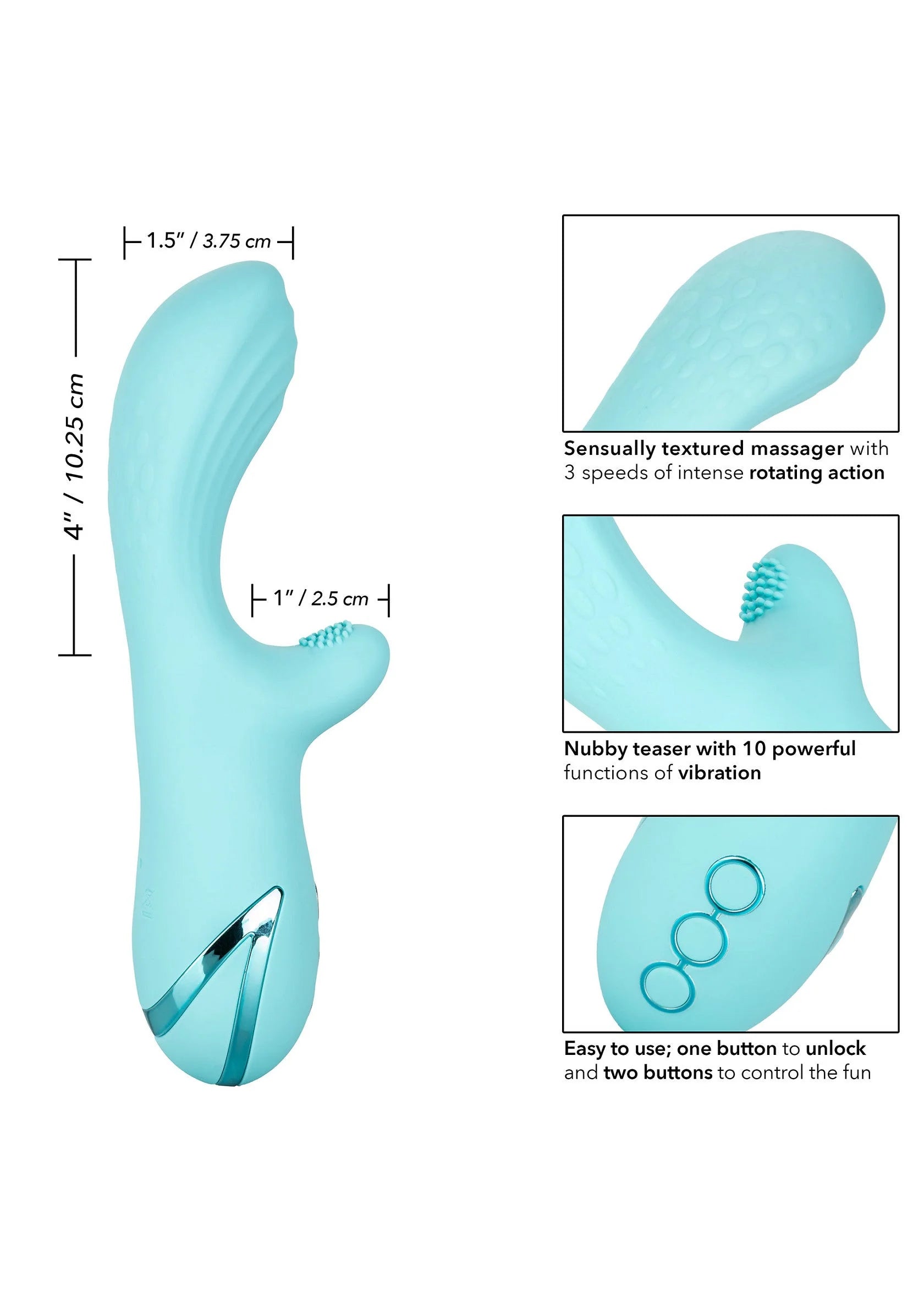Beste vandaag nog: Catalina Climaxer Vibrator by CalExotics by California Dreaming - bij Happytoys