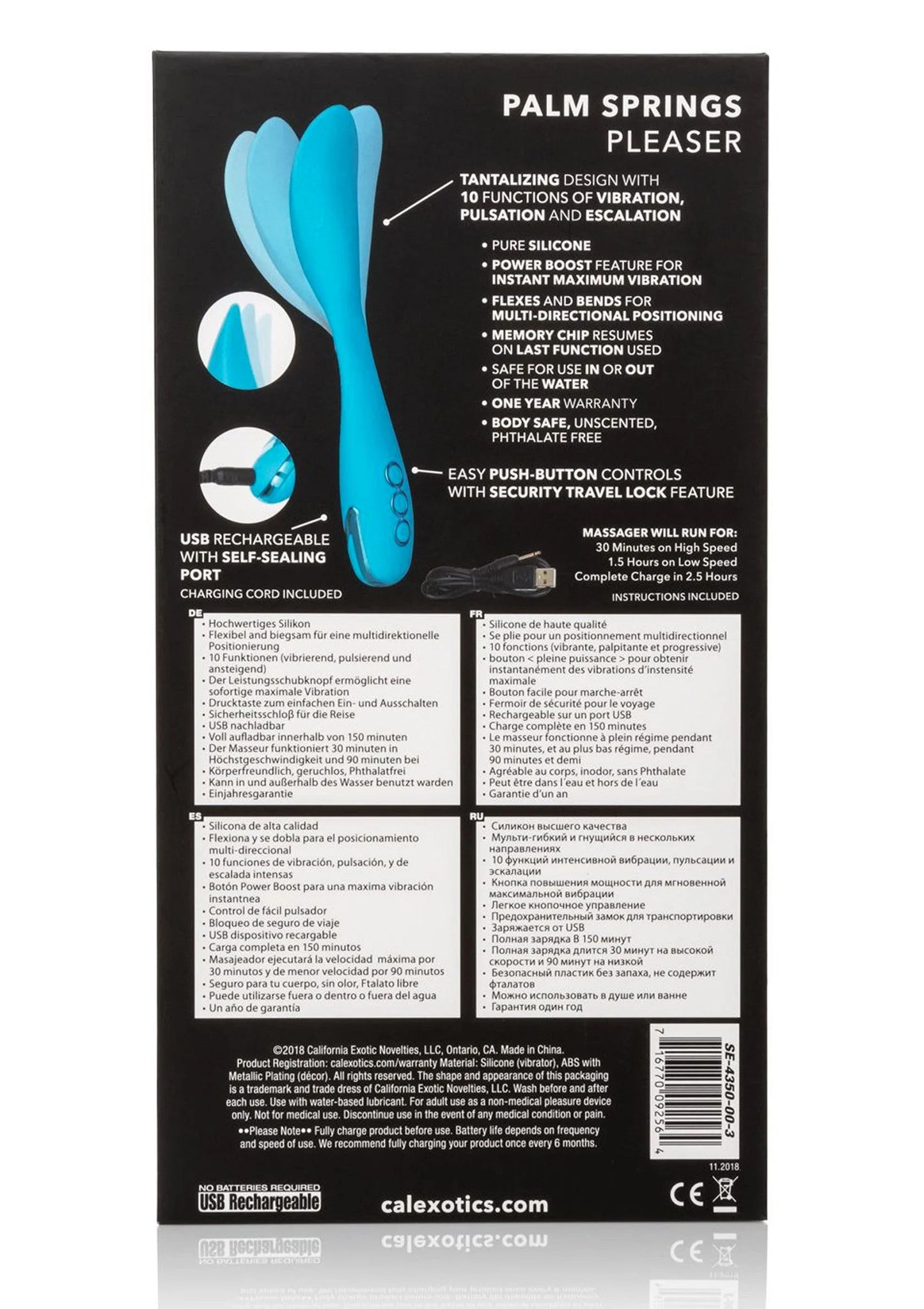 Beste vandaag nog: California Dreaming Palm Springs Pleaser by CalExotics - bij Happytoys