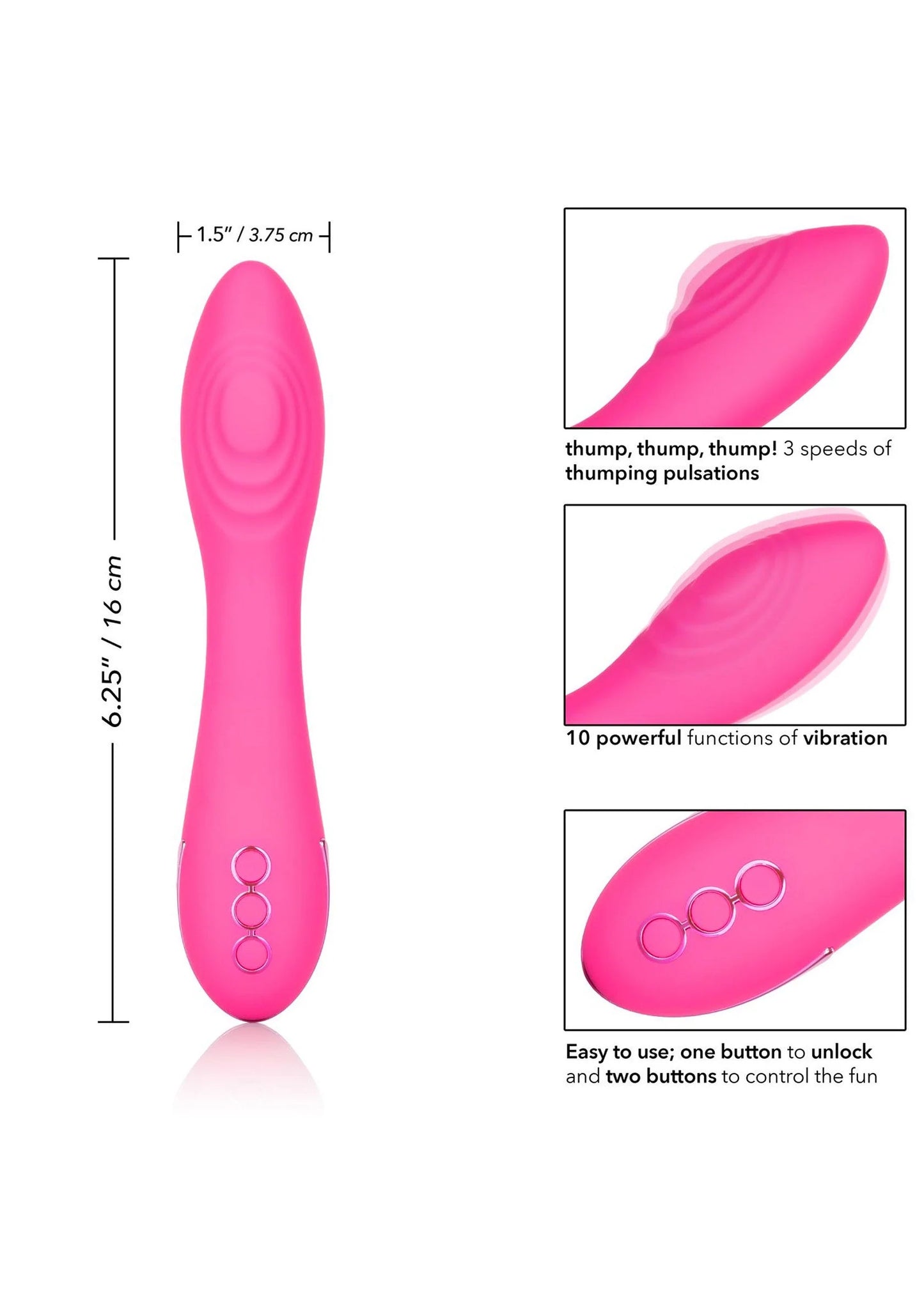 Beste vandaag nog: California Dreaming Surf City Centerfold by CalExotics - bij Happytoys