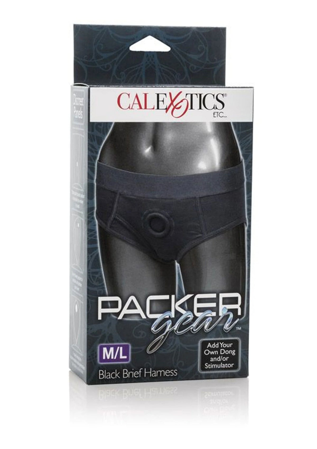 CalExotics PACKER Gear briefharnas doos, black brief harness, maat M/L