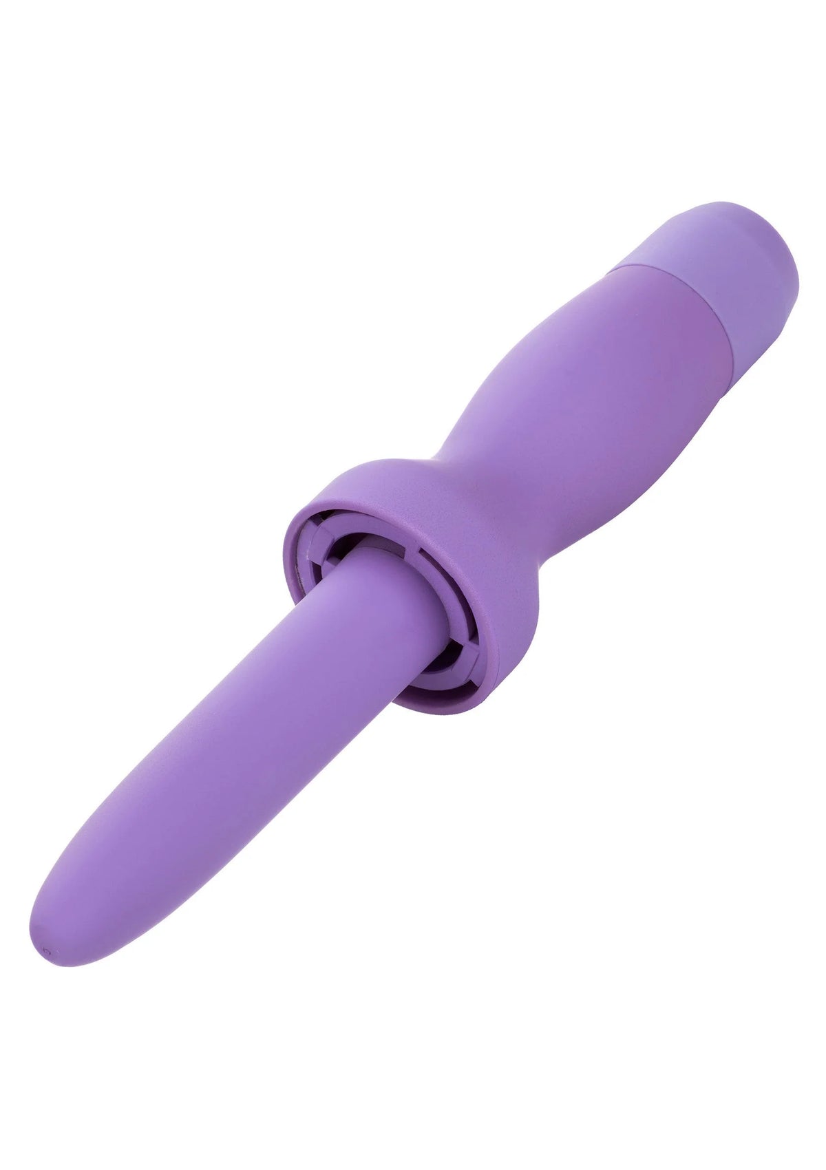 Paarse oplaadbare dilator met zichtbare aansluitring bij de kop.