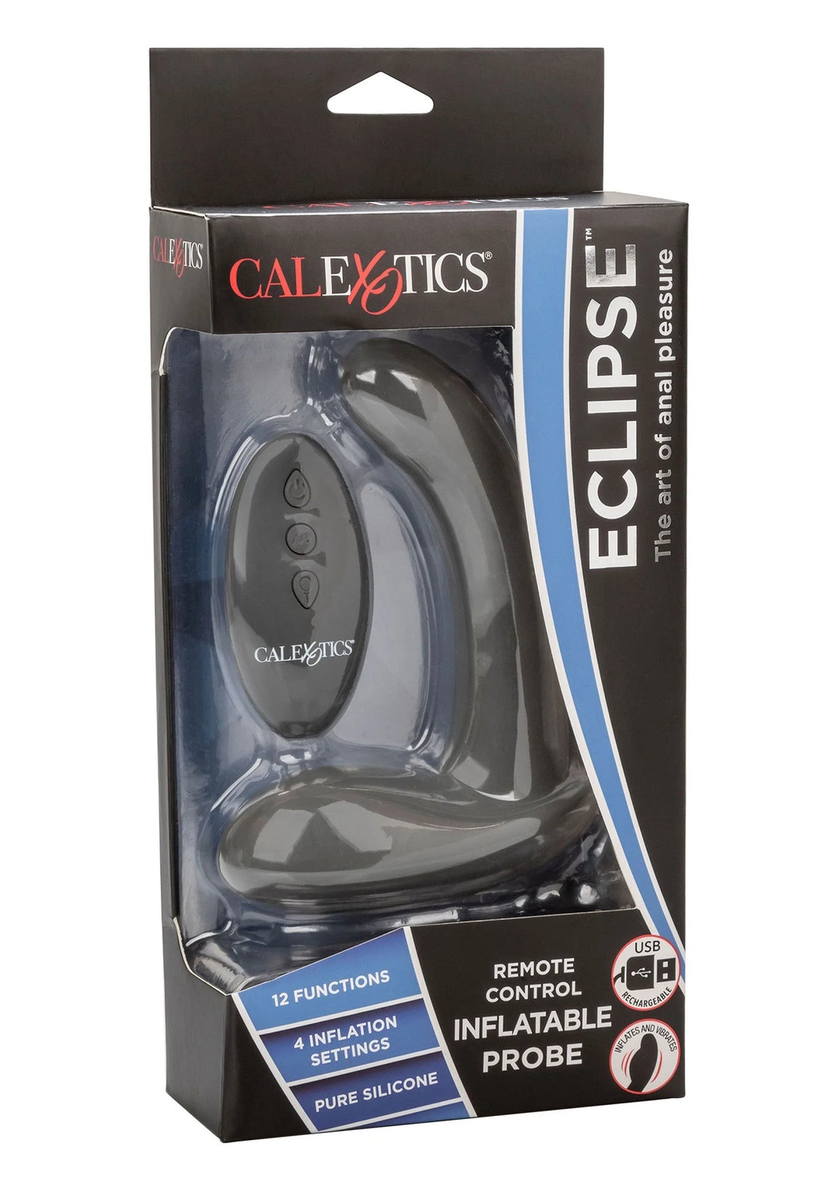Bestel: Eclipse Eclipse Rem Inflatable Probe Anal Vibrator by CalExotics - bij Happytoys: de erotische sex webshop | liever Happy dan Easy ⭐⭐⭐⭐⭐