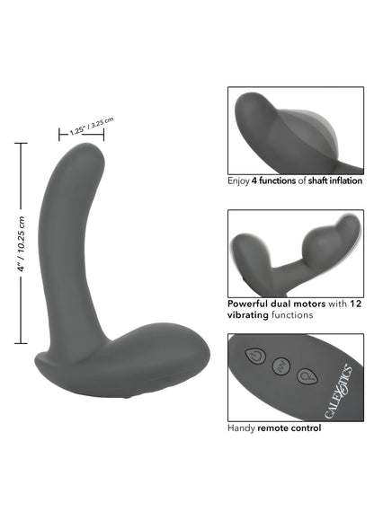 Bestel: Eclipse Eclipse Rem Inflatable Probe Anal Vibrator by CalExotics - bij Happytoys: de erotische sex webshop | liever Happy dan Easy ⭐⭐⭐⭐⭐