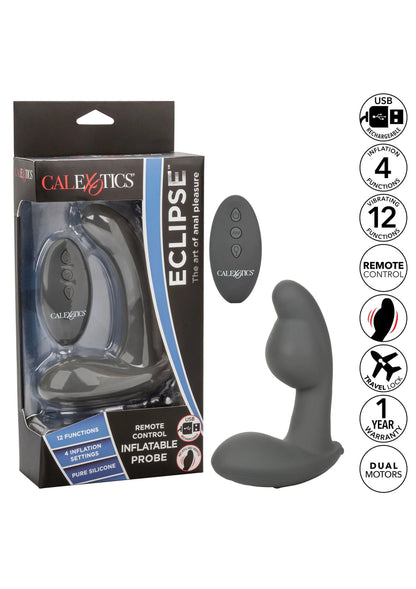 Bestel: Eclipse Eclipse Rem Inflatable Probe Anal Vibrator by CalExotics - bij Happytoys: de erotische sex webshop | liever Happy dan Easy ⭐⭐⭐⭐⭐