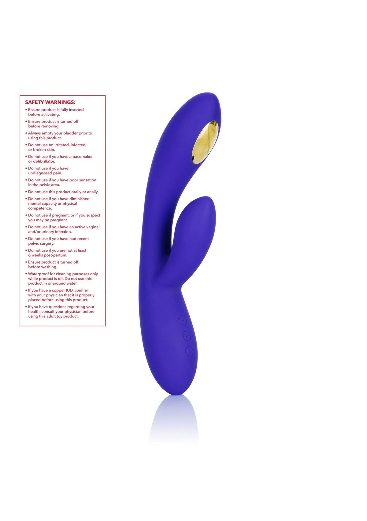 Bestel: Impulse Intimate E - Stimulator Dual Wand vibrator CalExotics by CalExotics - bij Happytoys: de erotische sex webshop | liever Happy dan Easy ⭐⭐⭐⭐⭐