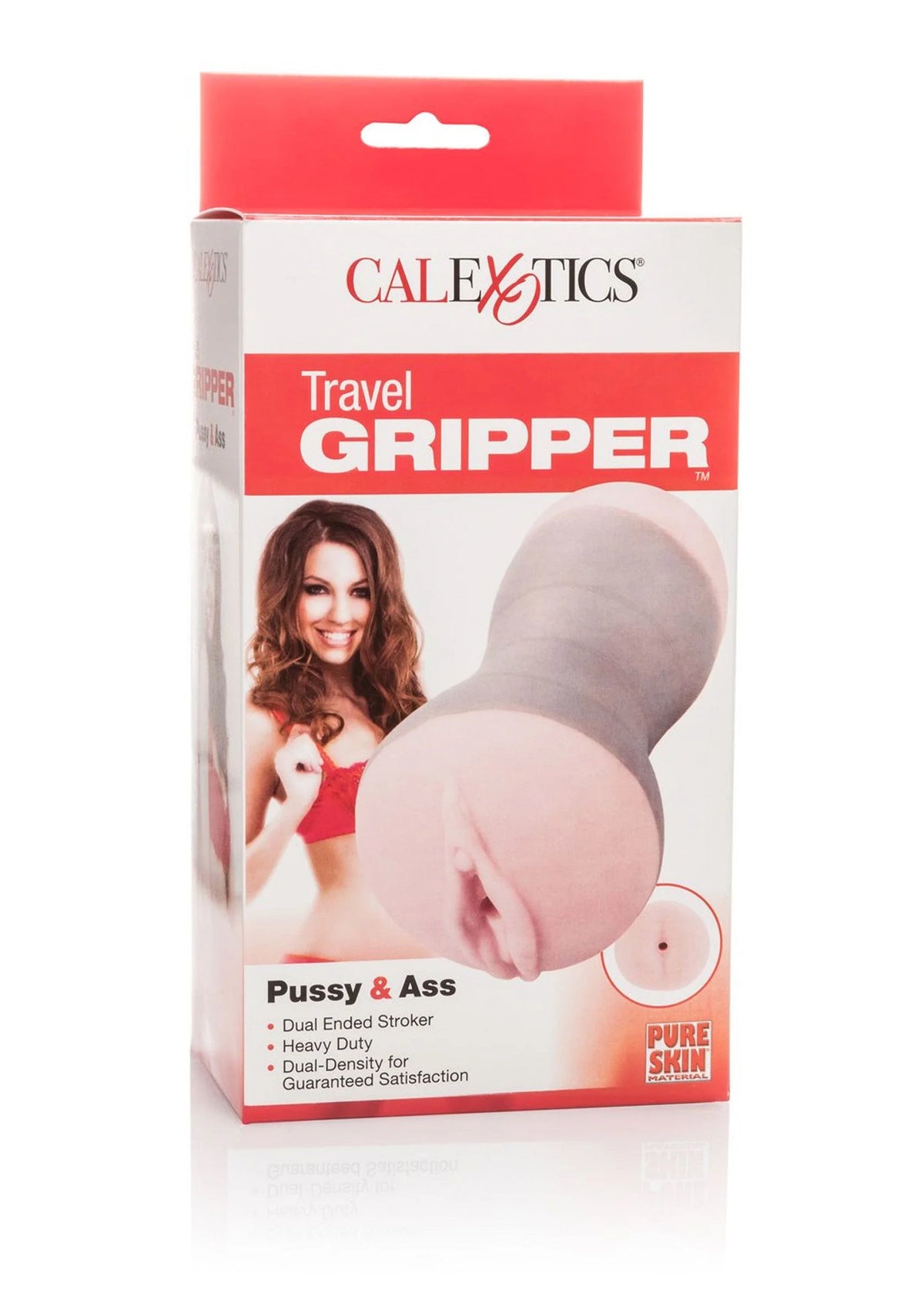 Verpakking van CALEXOTICS Travel GRIPPER met PURE SKIN-markering