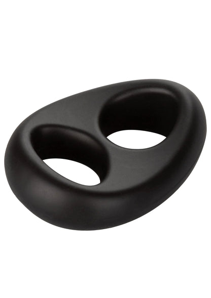 Bestel: Ultra - Soft Dual Ring Cock & Scrotum ring by CalExotics - bij Happytoys: de erotische sex webshop | liever Happy dan Easy ⭐⭐⭐⭐⭐