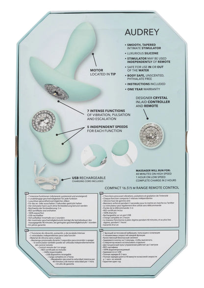 Bestel: Pave Audrey Anaal Probe met afstandbediening by Jopen - bij Happytoys: de erotische sex webshop | liever Happy dan Easy ⭐⭐⭐⭐⭐