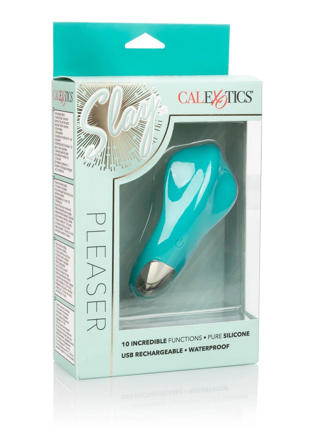 Bestel: Slay Pleaser vibrator by CalExotics - bij Happytoys: de erotische sex webshop | liever Happy dan Easy ⭐⭐⭐⭐⭐
